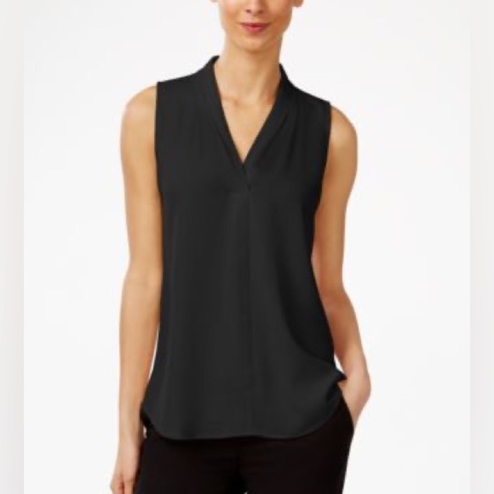 3/$15   Calvin Klein Semi-sheer Sleeveless Top